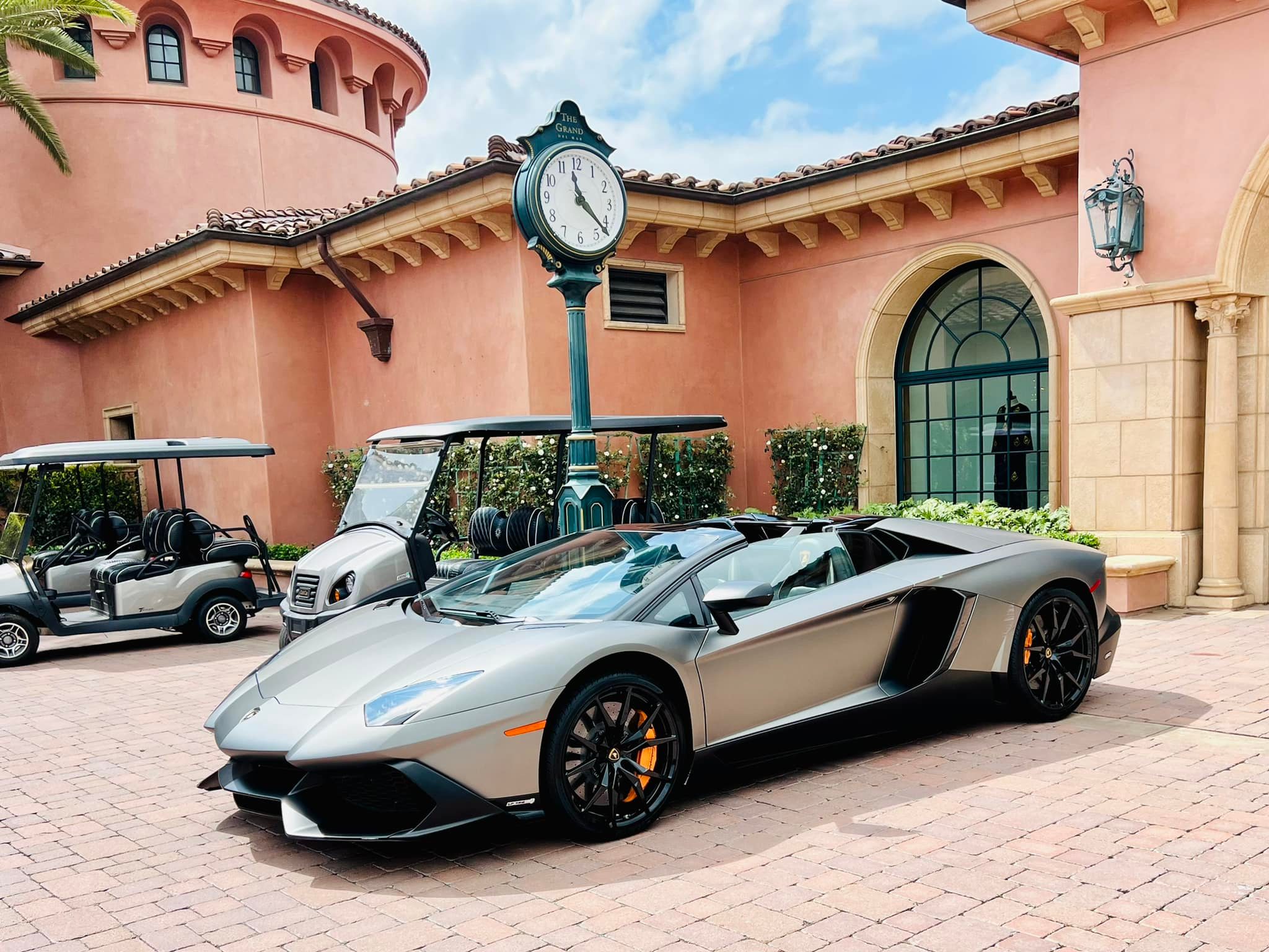 Spotted the most beautiful Lamborghini at Fairmont Grand Del Mar