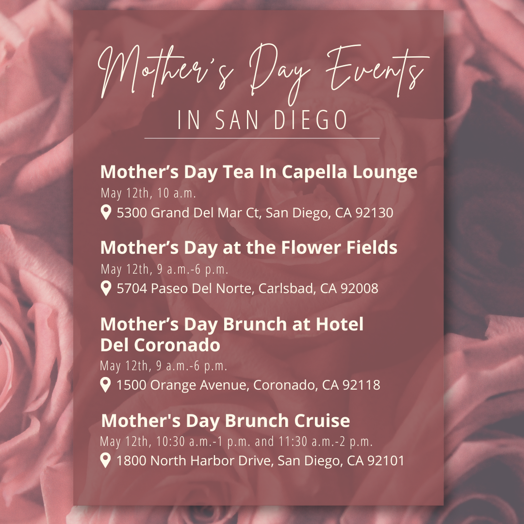 Mother’s Day Events in San Diego
