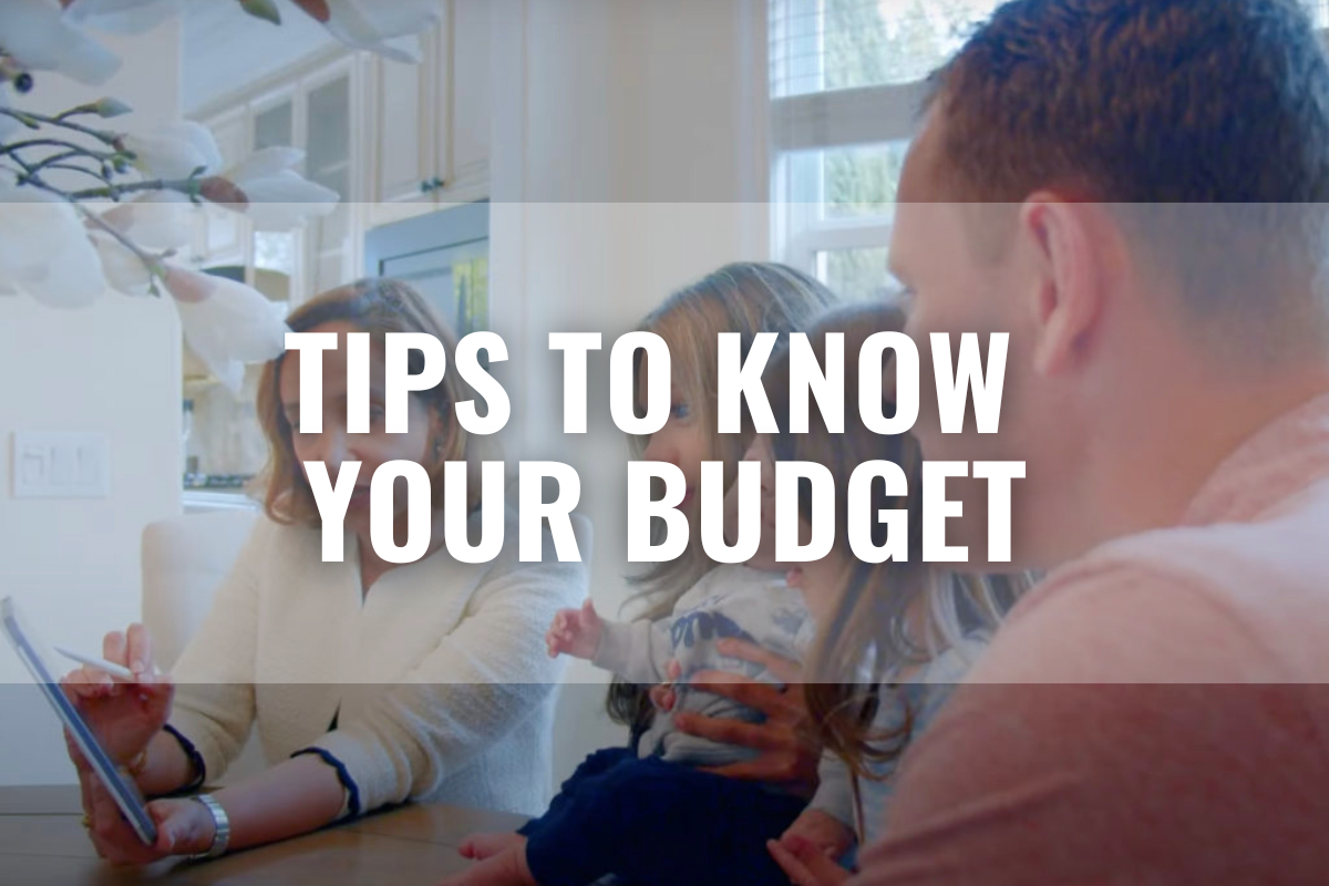 Tips To Know Your Budget