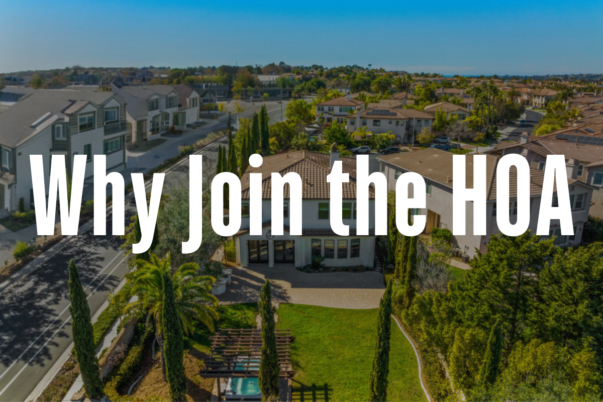 Why Join the HOA