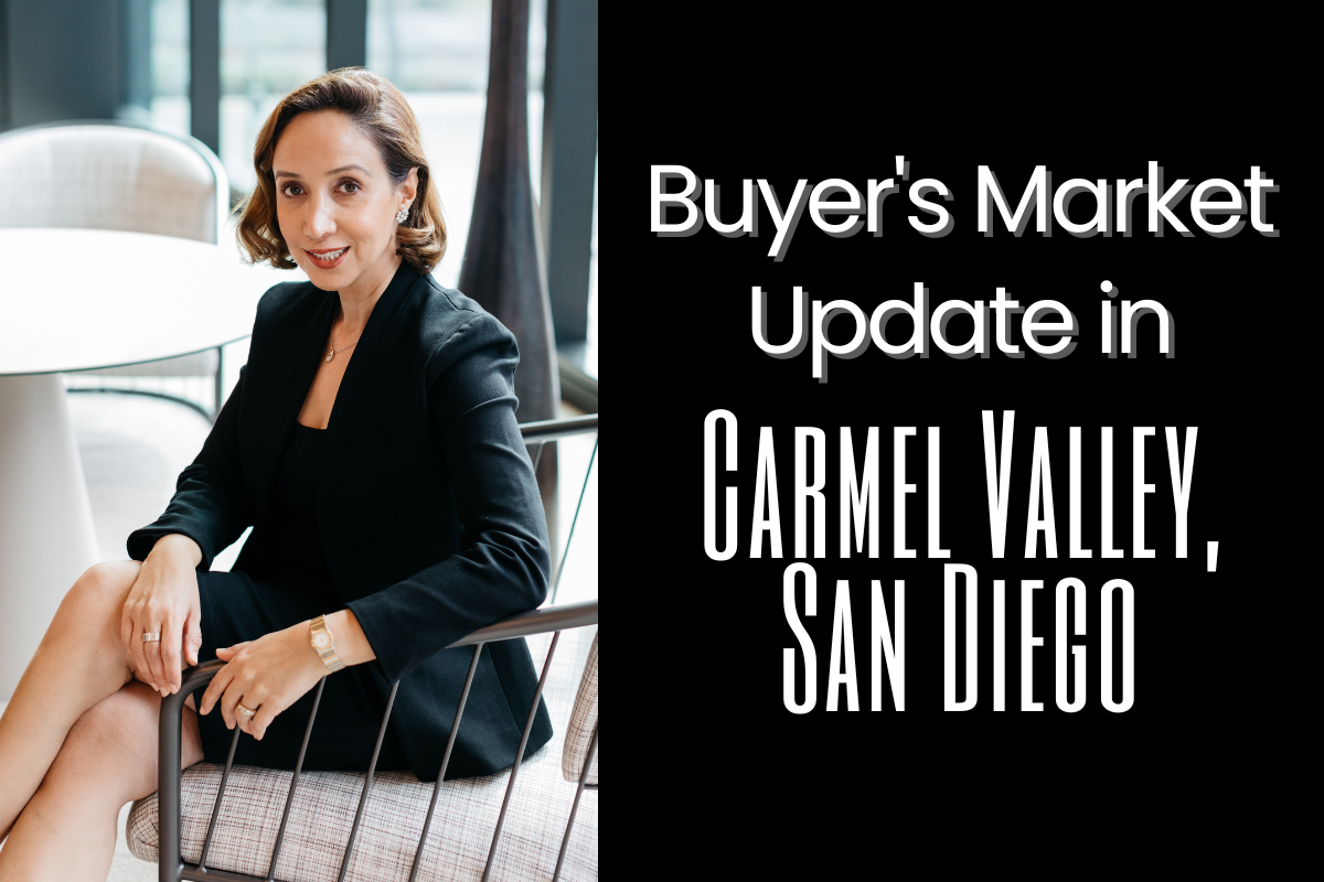 Buyer’s Market Update in Carmel Valley, San Diego