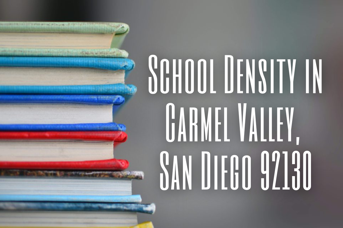 School Density in Carmel Valley, San Diego 92130