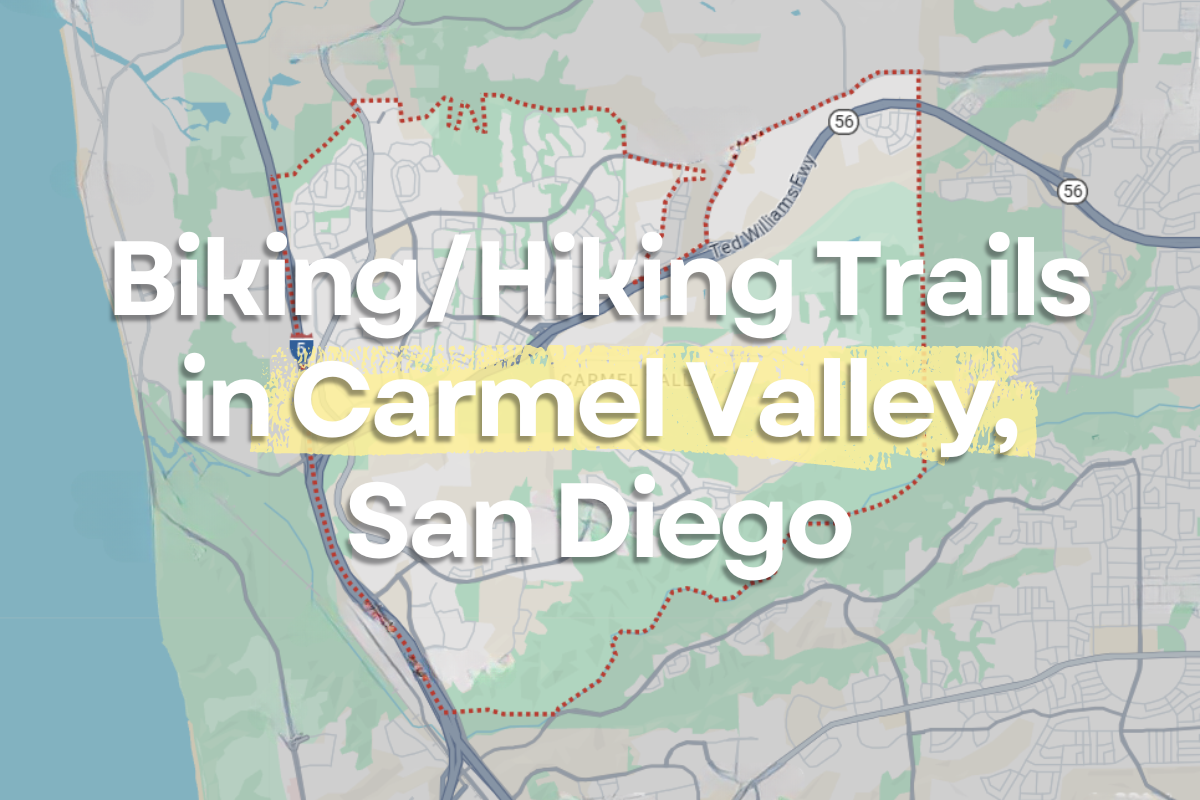 Biking/Hiking Trails in Carmel Valley, San Diego