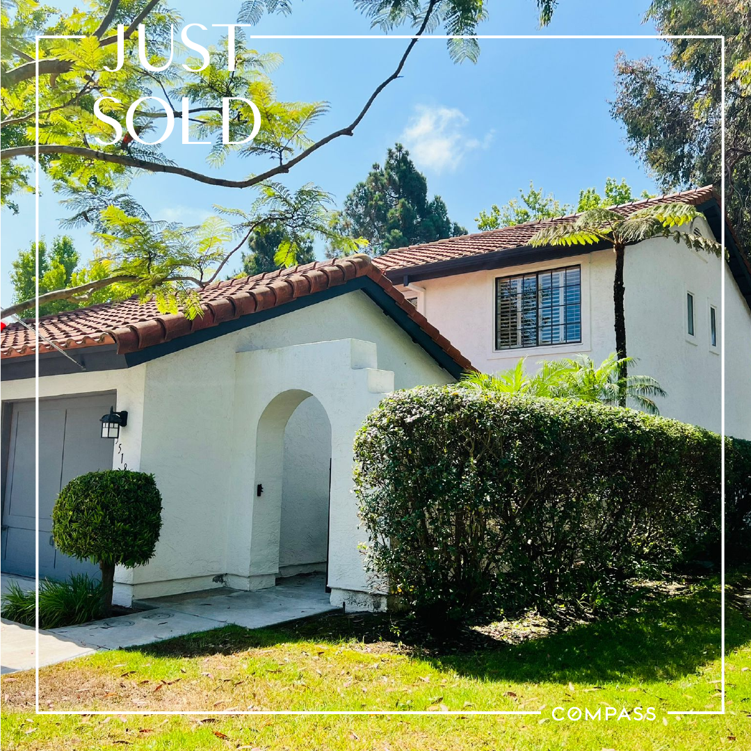 SOLD by Shirin! Gorgeous 2 BR Twin Home in Carmel Valley for $995K