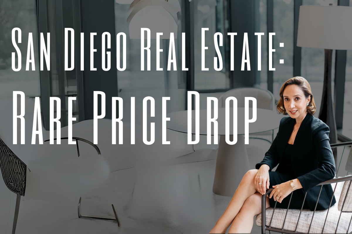 San Diego Real Estate: Rare Price Drop