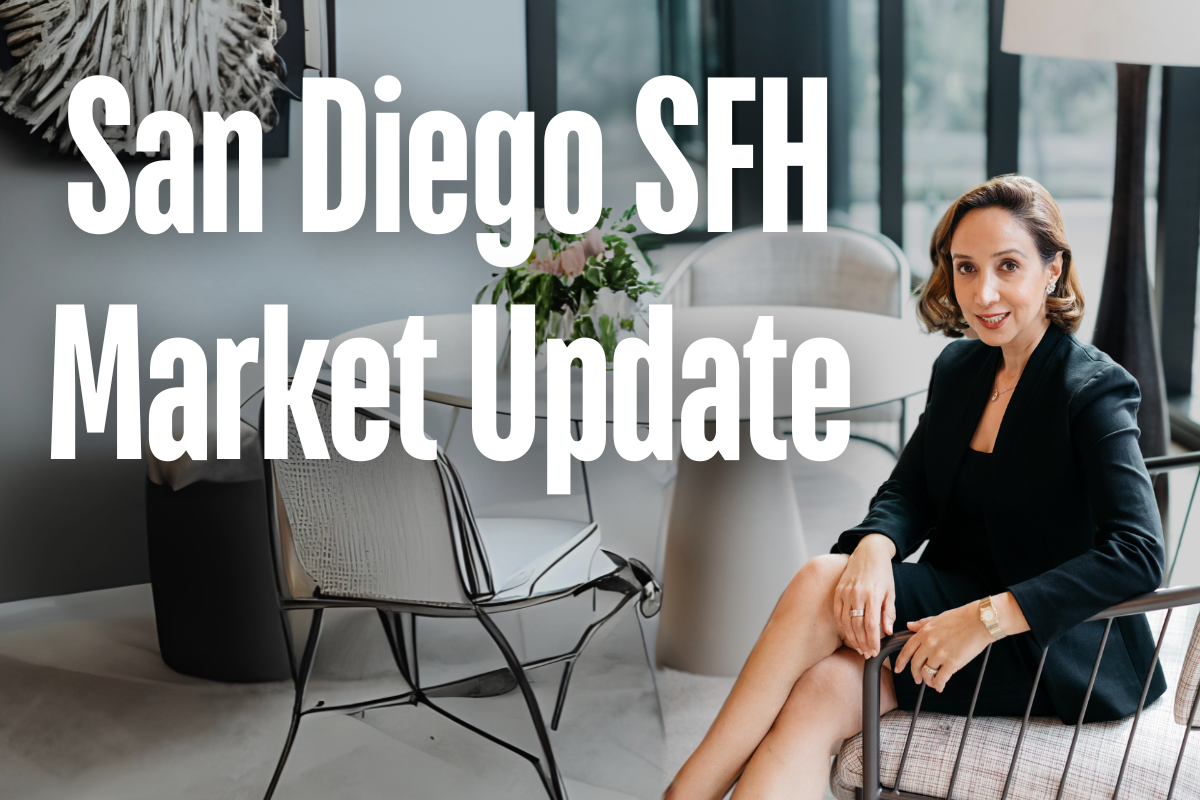 San Diego Single Family Homes Market Update