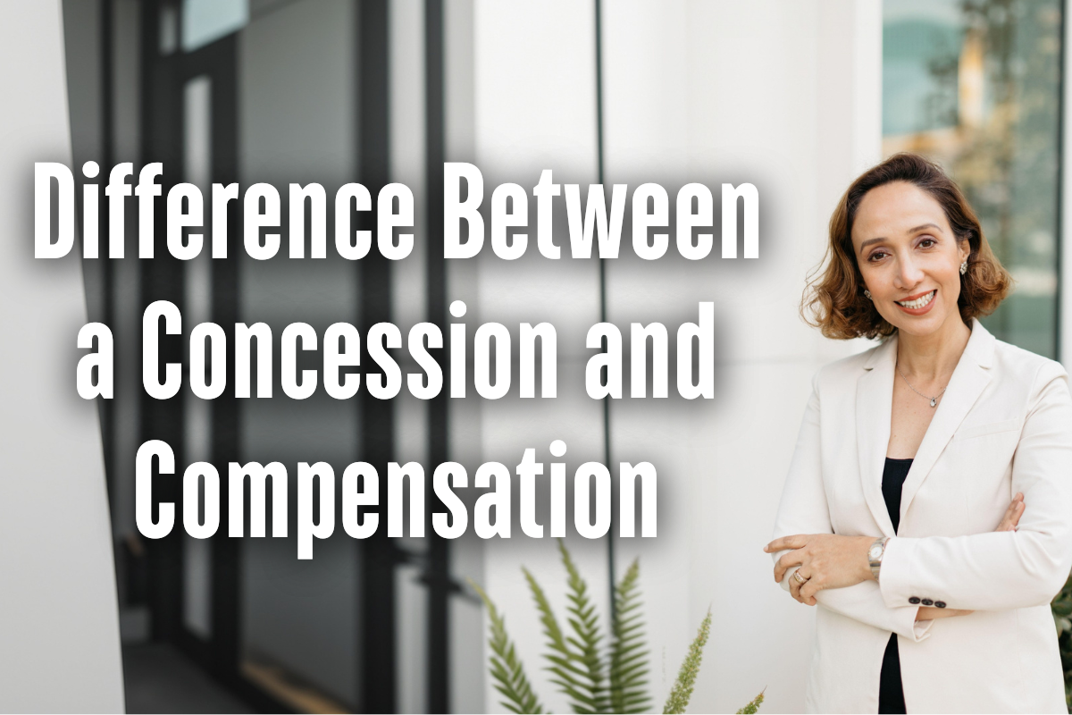 Difference Between a Concession and Compensation