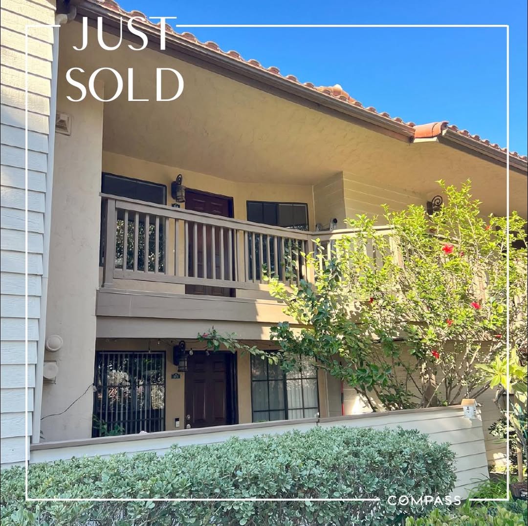 SOLD by Shirin! Beautiful 1 BR condo in Carmel Valley for $593k