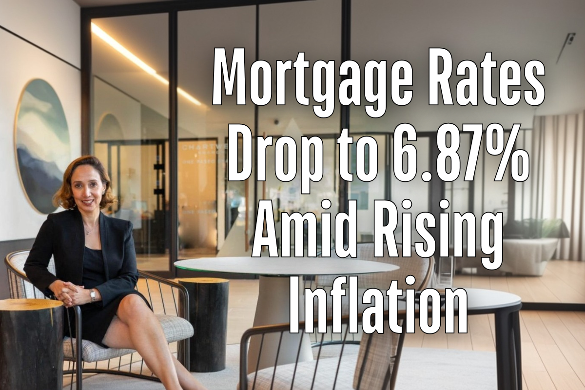 Mortgage Rates Drop to 6.87% Amid Rising Inflation