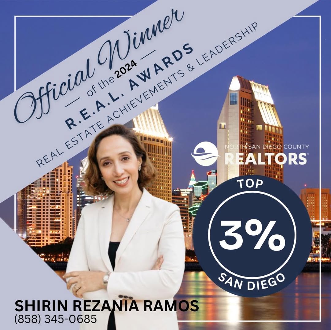 Shirin Rezania Ramos: Top 3% of San Diego Realtors (2024)